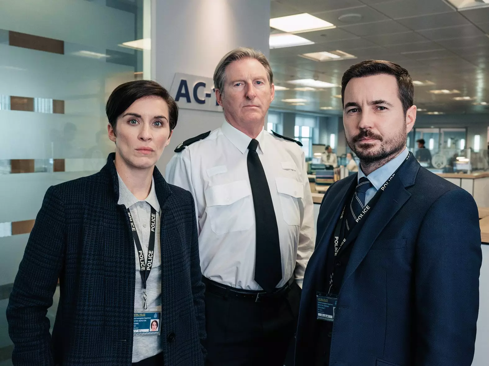 Martin Compston, Adrian Dunbar and Vicky McClure are all returning for series six (