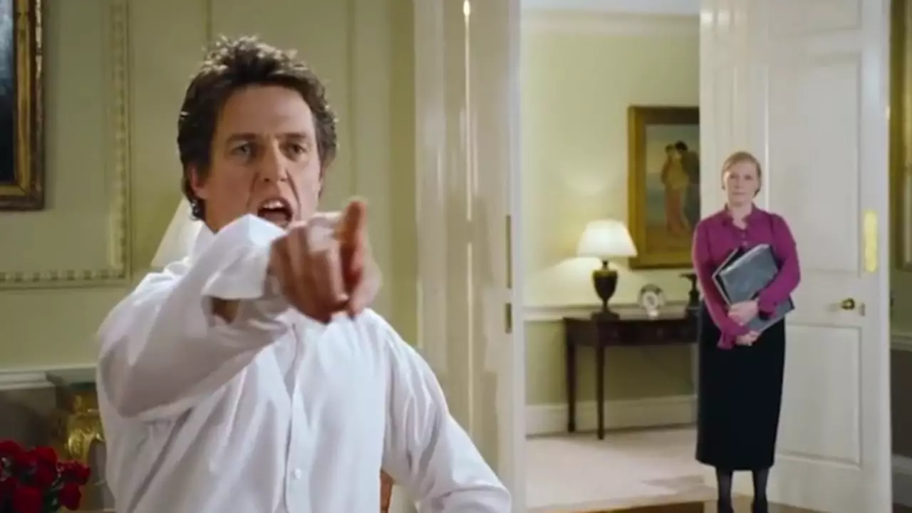 Hugh Grant's dad dancing will go down through the ages (