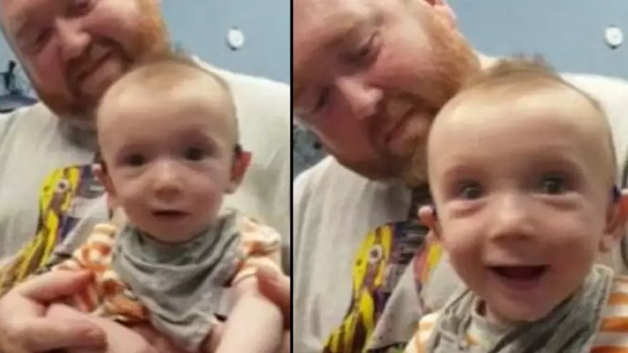 Amazing Moment Deaf Baby Boy Hears Mother's Voice For First Time