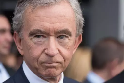 Bernard Arnault is now the second richest on the Index.