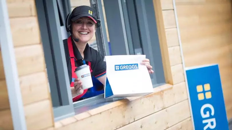 First Ever Drive-Thru Greggs Has Opened In Greater Manchester