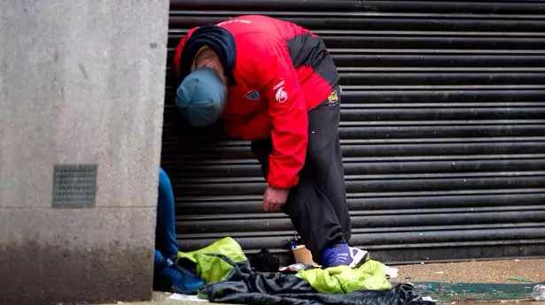 Photos Show Horrific Impact Of Synthetic Cannabis On Manchester's Homeless