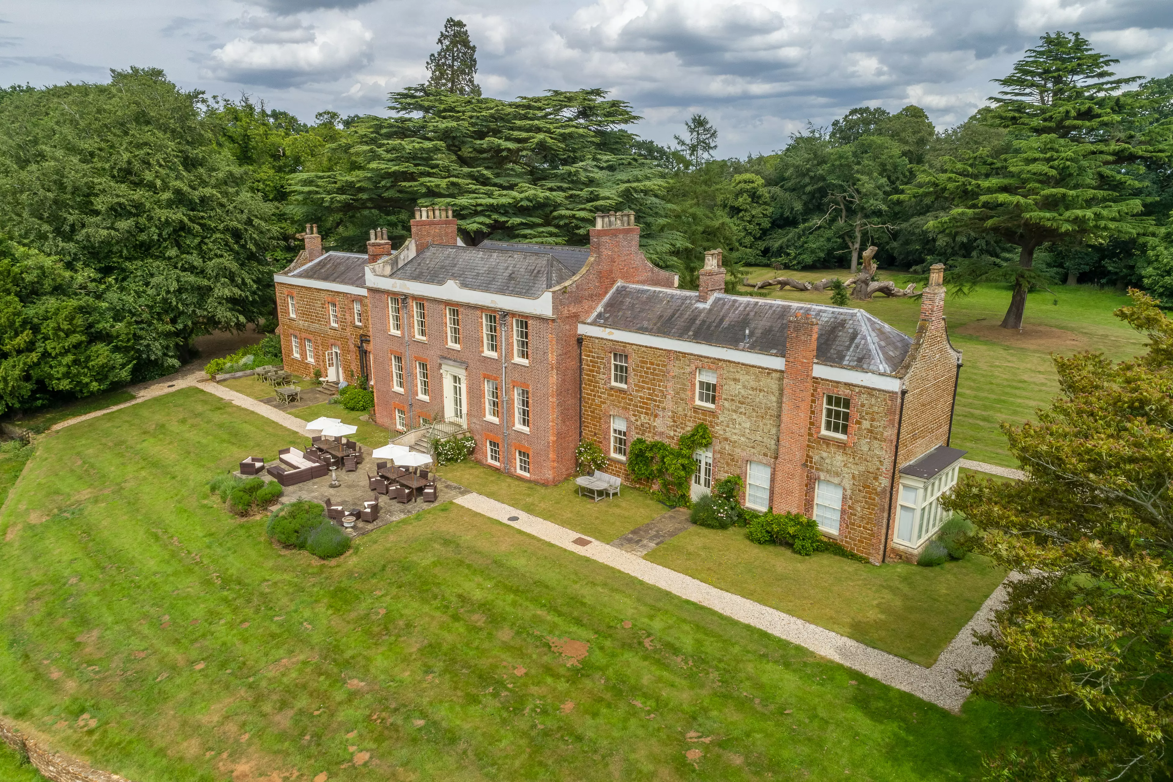 You'll be staying at the breathtaking Inglethorpe Hall (
