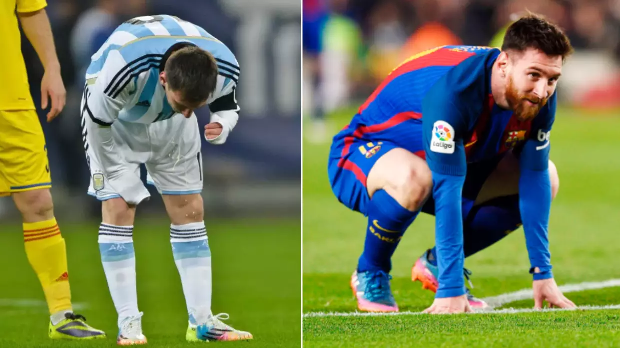 Lionel Messi Reveals The Real Reason Why He Used To Vomit On The Pitch