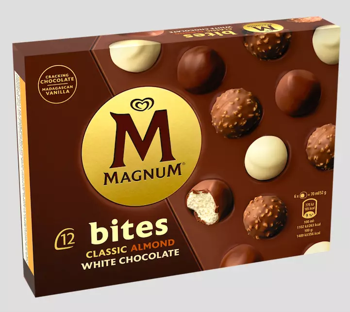 You can also treat yourself to mini Magnum bites (