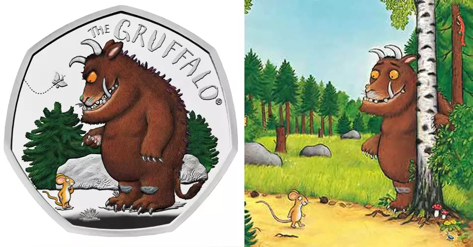 New 'The Gruffalo' 50p Coins Are Being Launched By Royal Mint