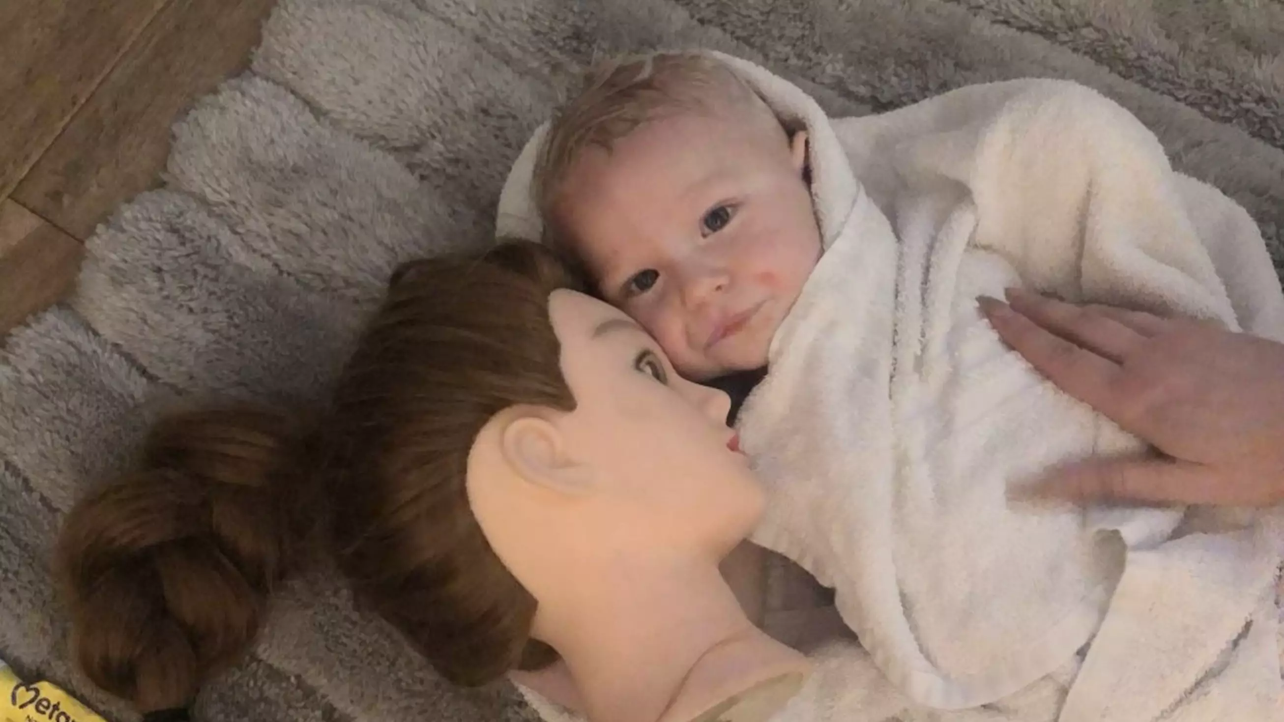 Mum's Plan To Help Baby Sleep Backfires As He Becomes Obsessed With Doll's Head 