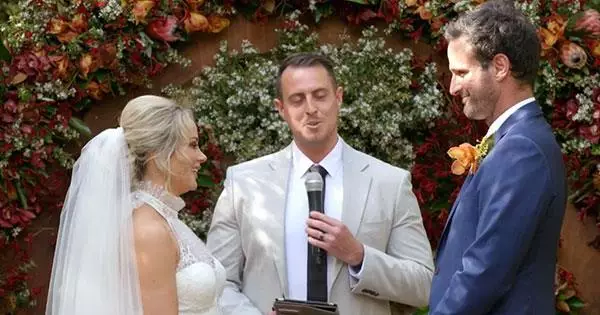 Jessika and Mick in Married At First Sight Australia series 6 (