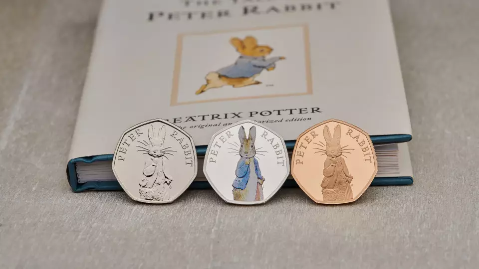Royal Mint Selling New Peter Rabbit 50p Coins 'Worth Up To £840'