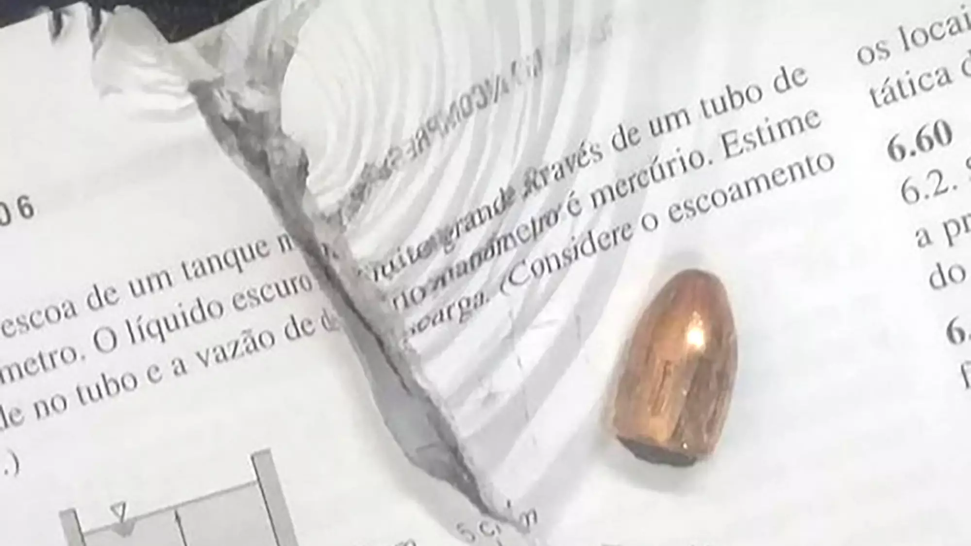 Student Finds School Books Stopped Bullet During Gang Attack In Brazil