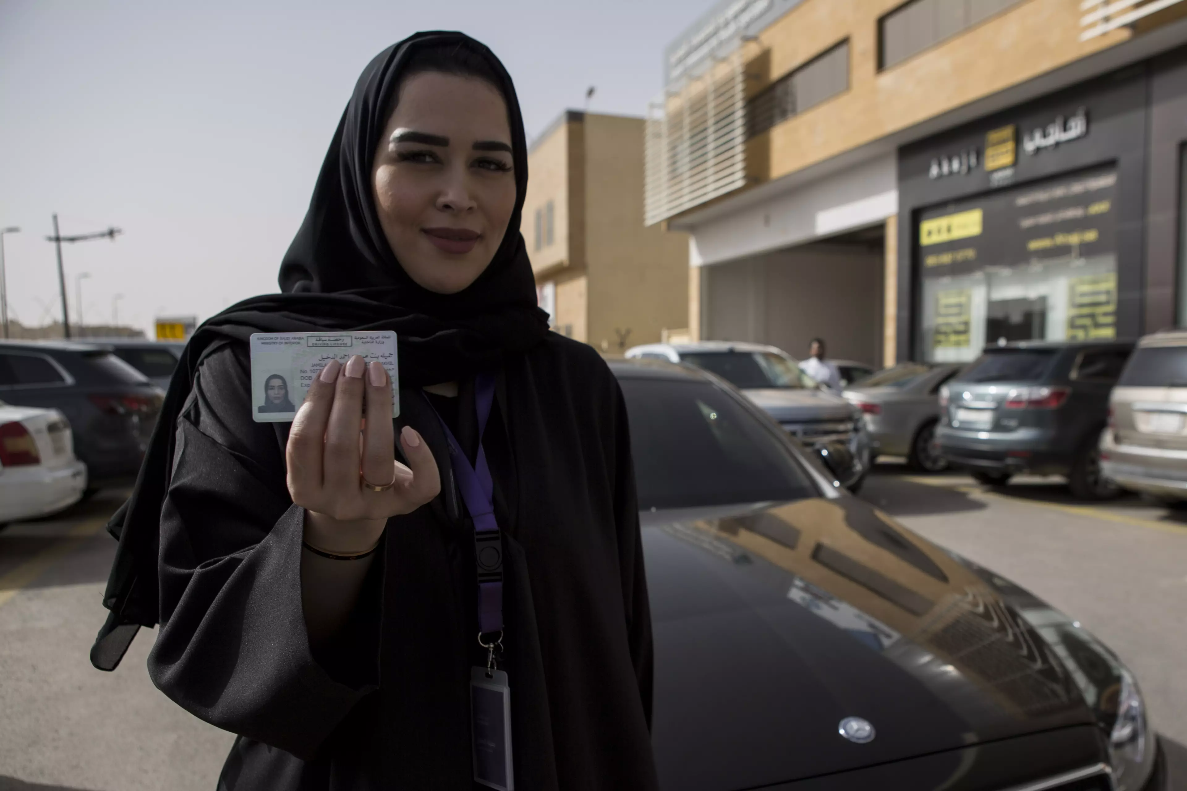 Women can now drive in Saudi Arabia.