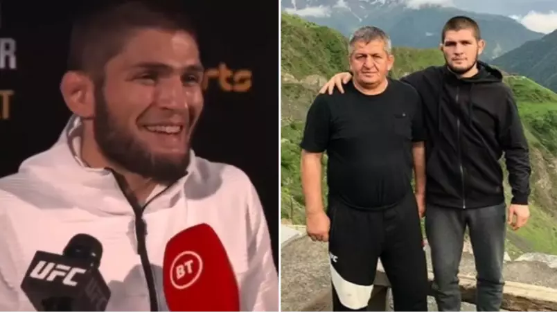 Khabib Nurmagomedov Passionately Speaking About His Father Shows How Much He'll Miss Him