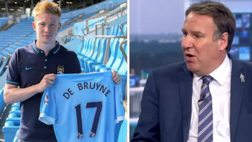 Paul Merson's Reaction When Kevin De Bruyne Signed For Manchester City Is Still Baffling