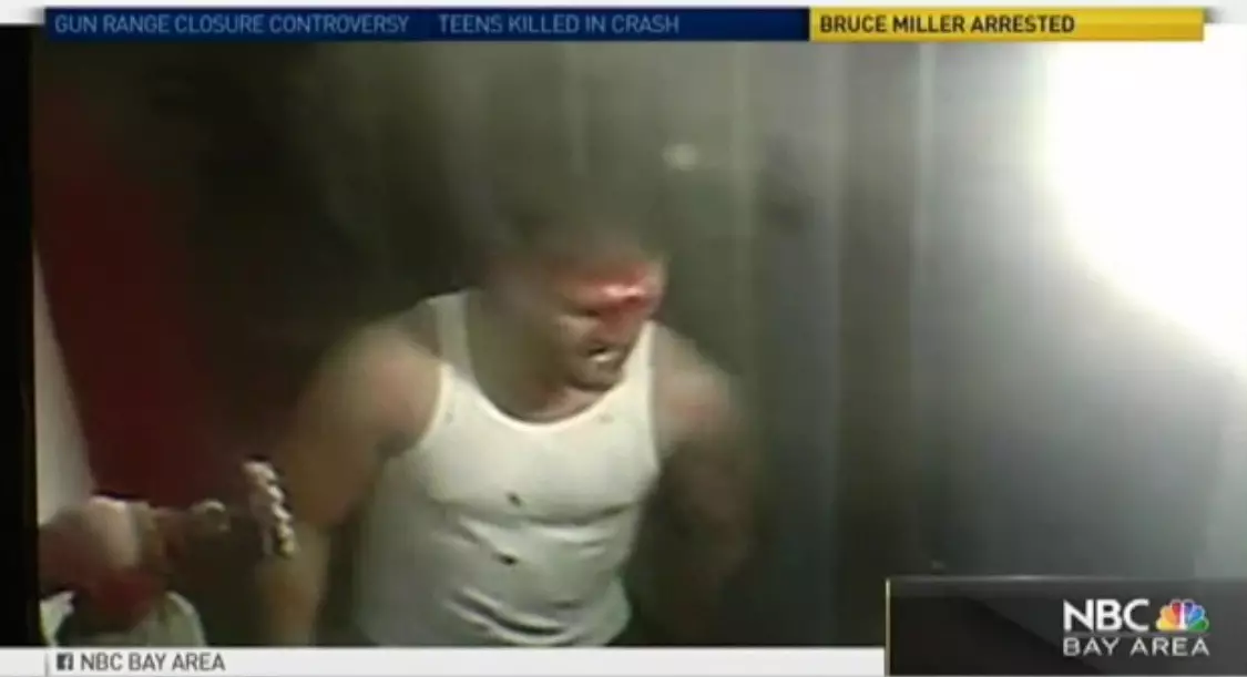 WATCH: CCTV Footage Of 49'ers Bruce Miller's Drunken, Bloody Brawl