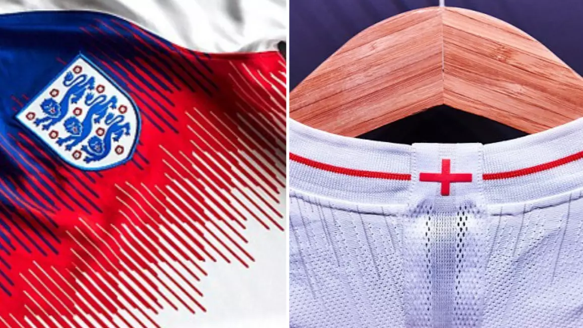England Release Their Kits Ahead Of The World Cup