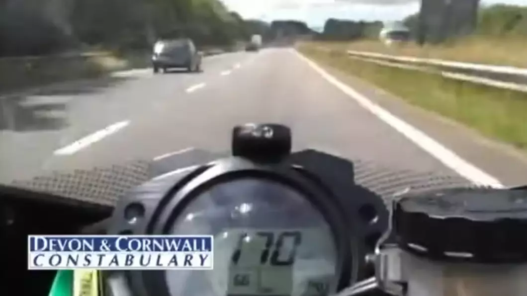 Devastating Moment Biker Rider Watches His Friend Die After Speeding At 170mph