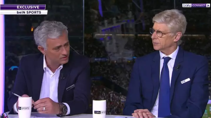 Jose Mourinho And Arsene Wenger Were A Dynamic Duo As Champions League Pundits