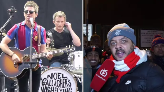 Watch: Noel Gallagher's Arsenal Fan TV Impressions Are Spot On