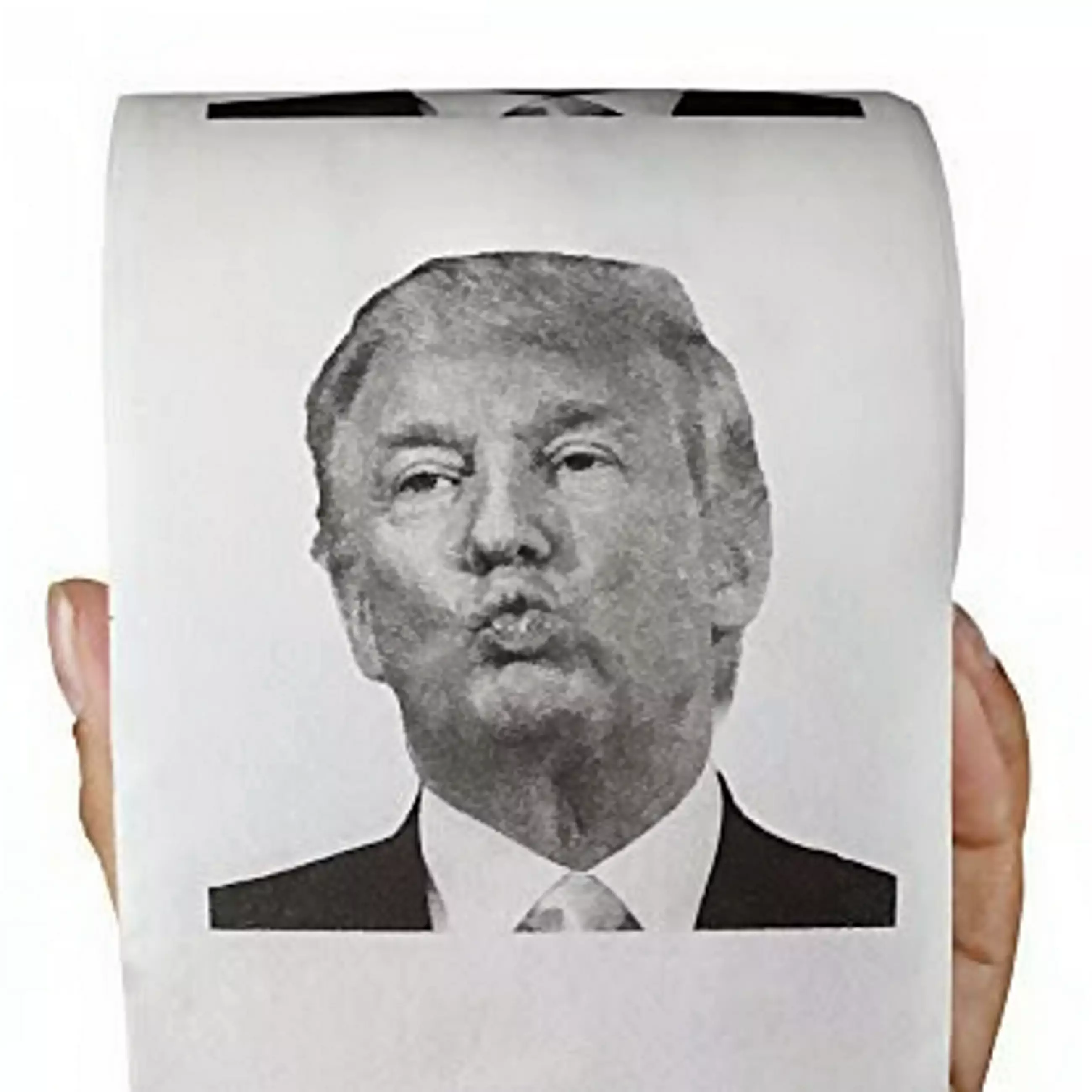 This Man Is Selling Donald Trump Toilet Paper From A Shopping Trolley