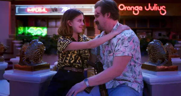 Eleven (El) and Hopper are two key characters in 'Stranger Things' (