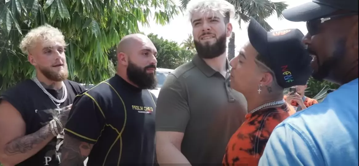 Jake Paul and Austin McBroom get into a heated argument at BFFs studios (