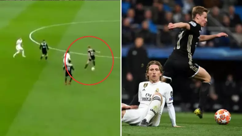 Frenkie de Jong's Individual Highlights Against Real Madrid Prove The Hype Is Real