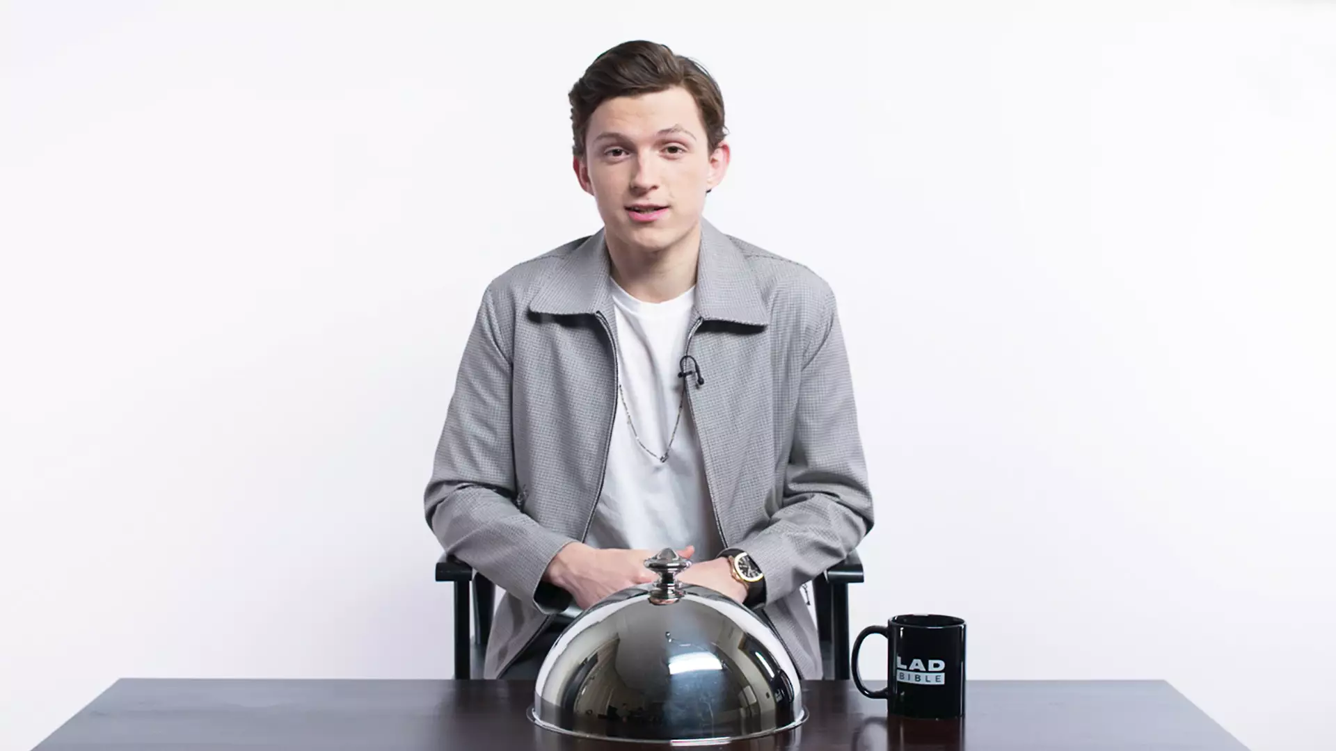 ​Spider-Man Star Tom Holland Goes In To Battle In Snack Wars