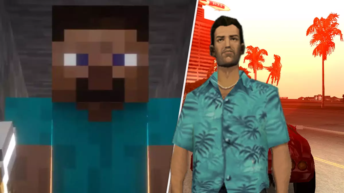 Minecraft Steve Is Based On GTA's Tommy Vercetti, According To Wild Theory