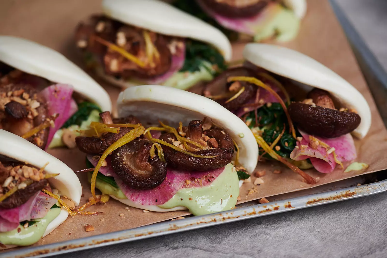 All proceeds from the sale of Hellmann's bao buns will go to vegan charity Veganuary (
