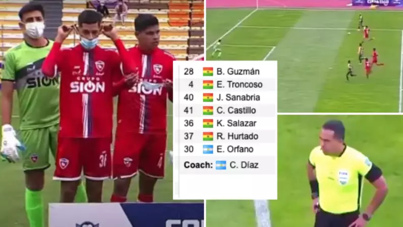 Bolivian Side Fields Seven Players, Game Gets Abandoned In The 8th Minute