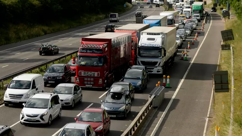 Delays After Multi Vehicle Crash on M6 Motorway near Cumbria