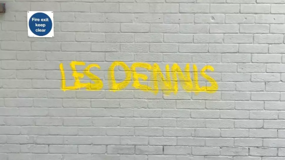 Les Dennis Has Denied Spray-Painting His Name On Surfaces Across Norwich
