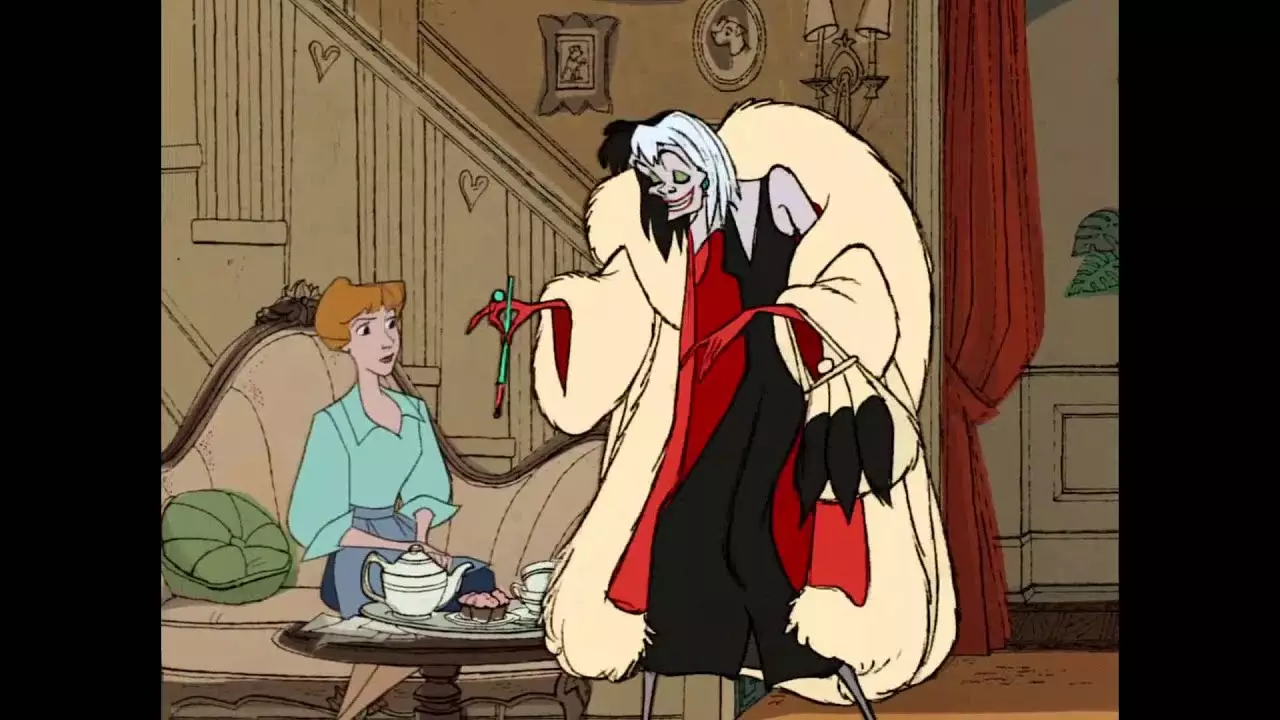 Cruella was fuming before she found out that dalmations aren't born with spots.