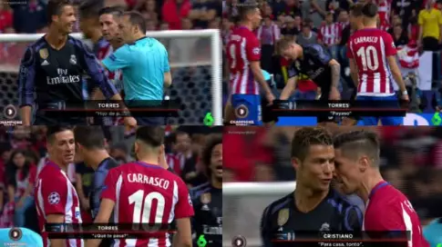 What Cristiano Ronaldo And Fernando Torres Said To Each Other During Spat Last Night