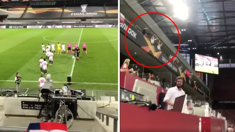 Some Sevilla Fans Snuck Into Europa League Final Dressed In Suits