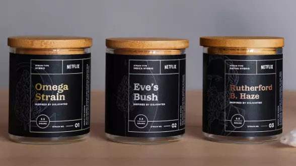 Netflix Has Released Its Own Weed Strains Named After Popular Shows 
