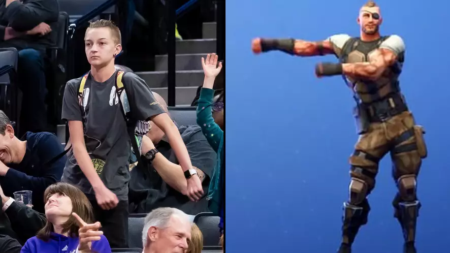 Backpack Kid Sues 'Fortnite' For Using The Floss Dance Move