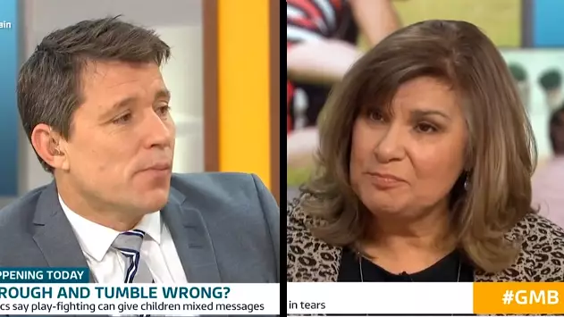 Behaviour Expert On 'Good Morning Britain' Argues That Kids Shouldn't Play-Fight