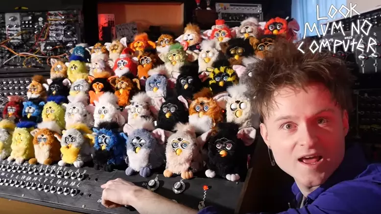 London Musician Builds A Demonic Organ Made Entirely From Furbys 
