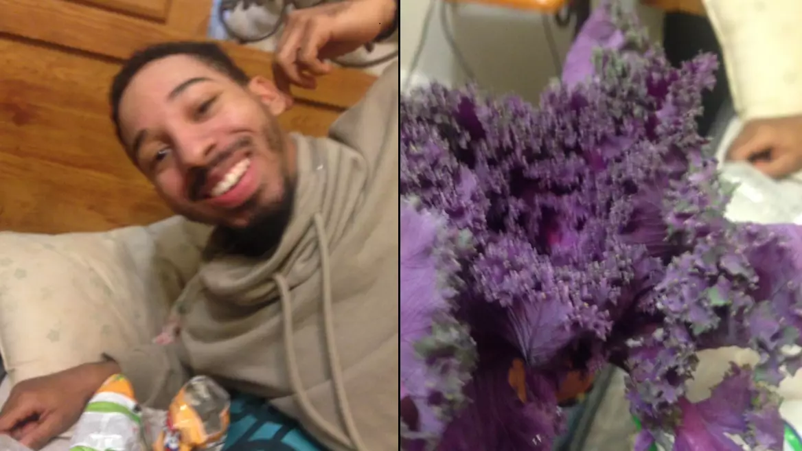 LAD Thinks He's Bought His Girlfriend Flowers, Turns Out It's Lettuce 