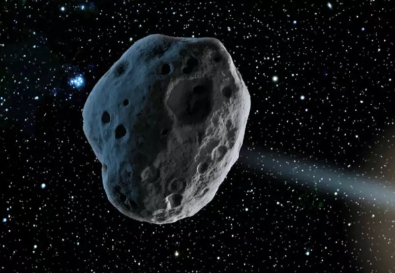 The asteroid is making a 'near-Earth approach'.
