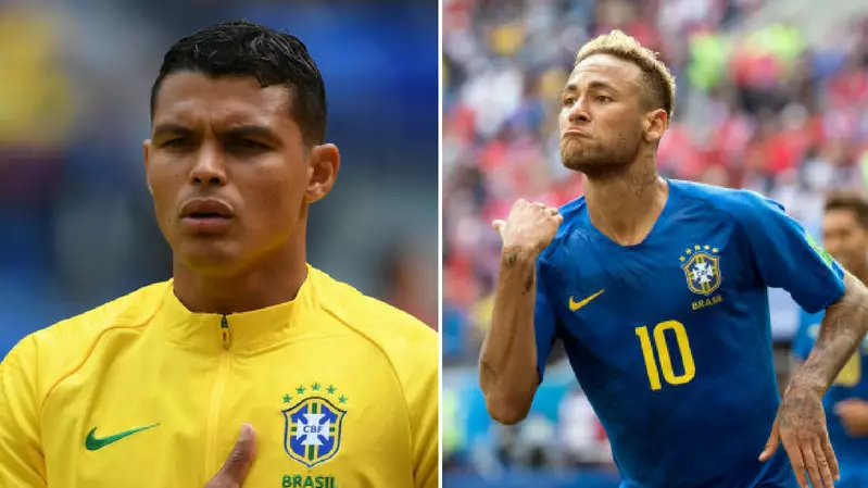 Thiago Silva Unhappy With What Neymar Did During Brazil's Win Over Costa Rica