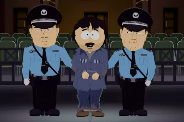 In the episode, Randy finds himself in a Chinese prison camp.