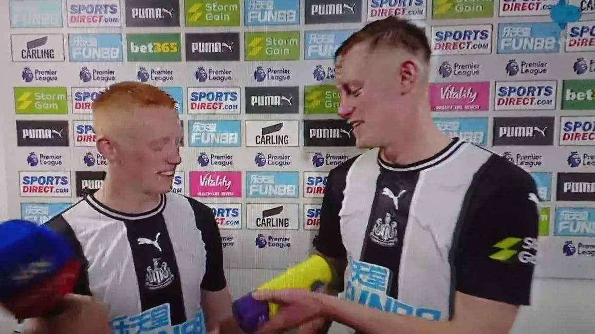 Sean Longstaff Gives His Brother Matty The MOTM Award In The Best Interview This Year