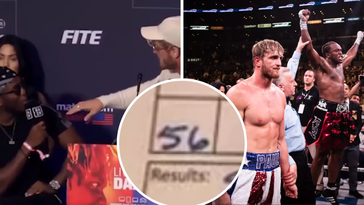KSI Gets 56 Points After Logan Paul Says He Doesn't Know Seven Times Eight