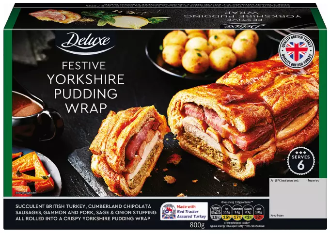 Lidl has launched its own take on the Christmas dinner wrap.