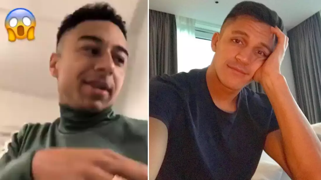 Jesse Lingard Trolls Man Utd Fans By Pretending To Welcome Alexis Sanchez As New Signing 
