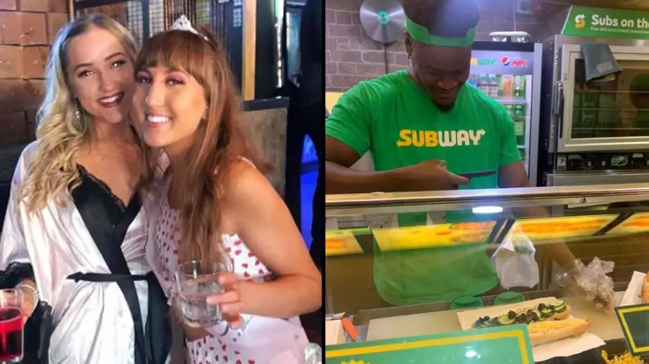Women's Drunken Subway Order Is So Weird Worker Takes Pic Of It