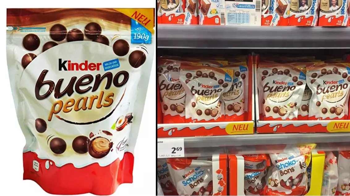 Kinder Bueno Pearls Exist And They Look Amazing 