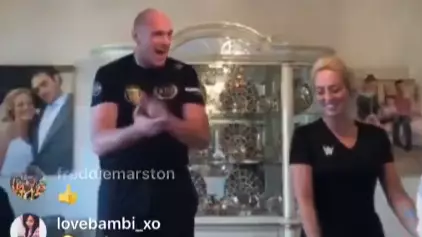 Tyson Fury's Son Shouts 'F*** You P***k' At Him During Workout Livestream 